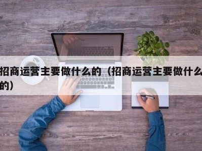 招商运营主要做什么的（招商运营主要做什么的）